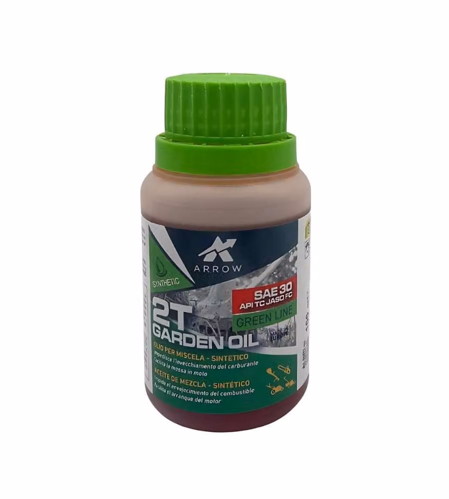 Arrow Garden Lubrificante Semi-Sintetico 2T 100ml per Motori a 2 Tempi