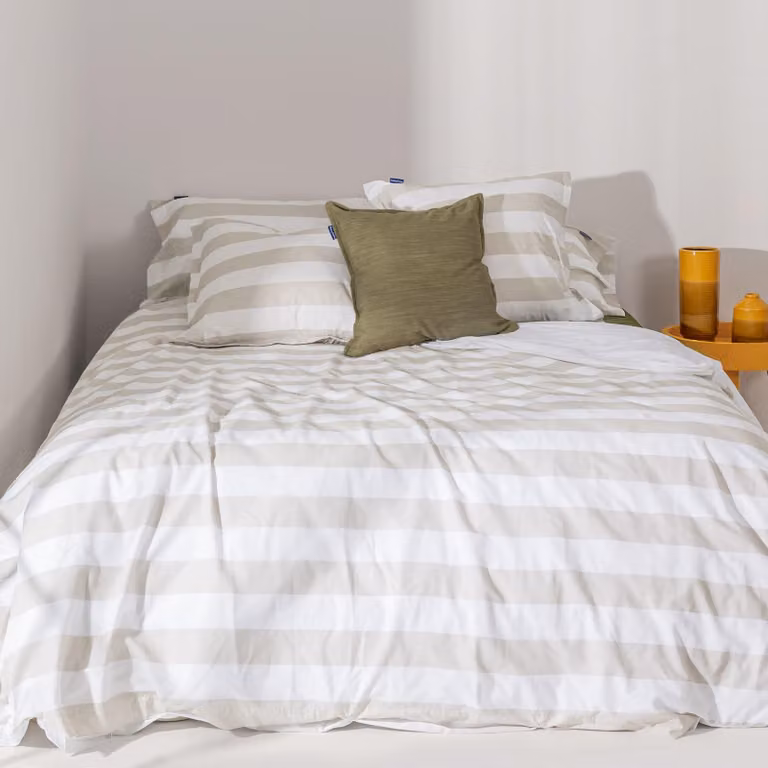 Copripiumino HappyFriday Beige Materasso singolo 155 x 220 cm