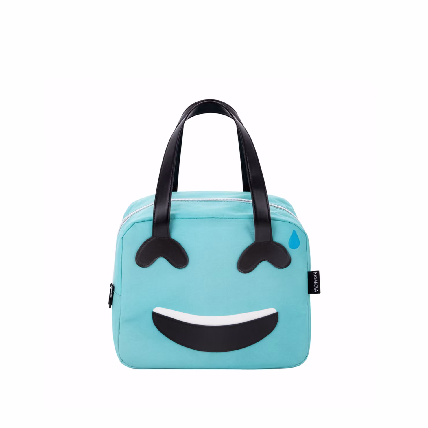 Borsa termica impermeabile azzurro turchese con manici da 6,5 l – 2