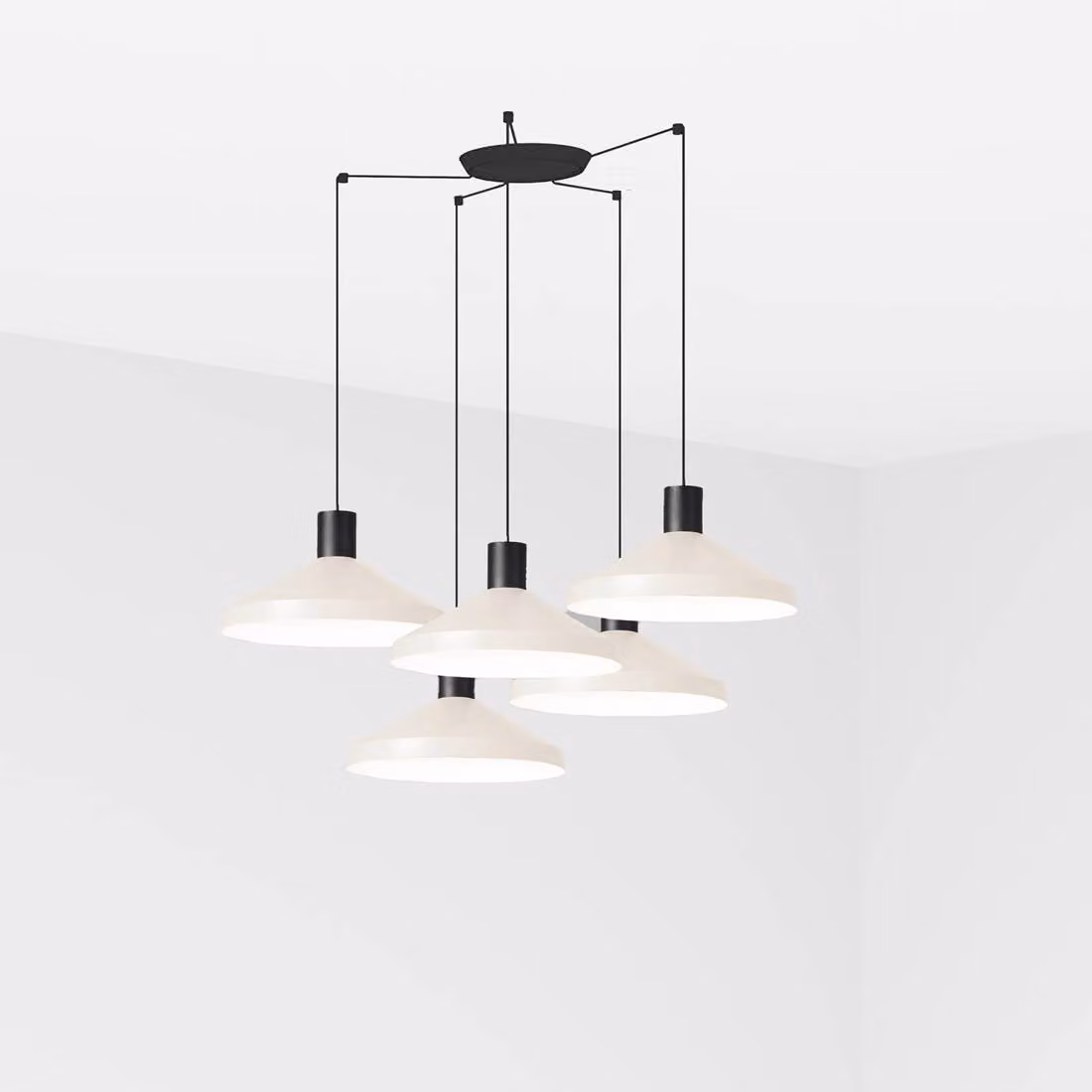 Faro Kombo Beige Lampada a sospensione Ø400 1X E27 5L