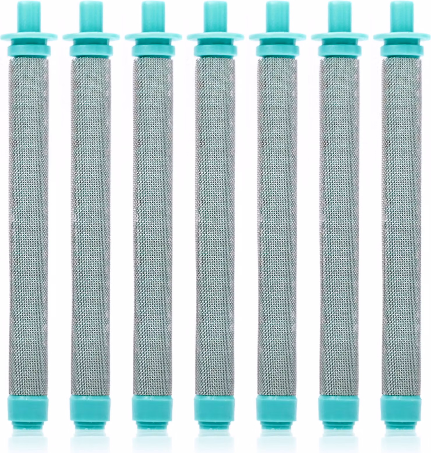 Rosfix Filtro a Dito 7x 30 Mesh, Verde per Spruzzatore di Vernice