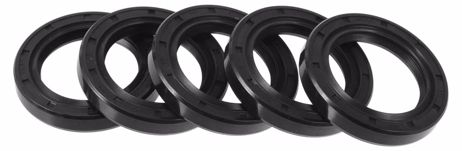 Guarnizione labiale a doppia labbra, modello TC, dimensioni 31x45x7 mm, materiale NBR, confezione da 5 pezzi