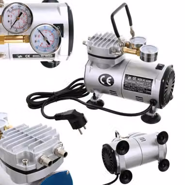 Compressore per aerografo e pompa per vuoto in un unico apparecchio Technic AS20W
