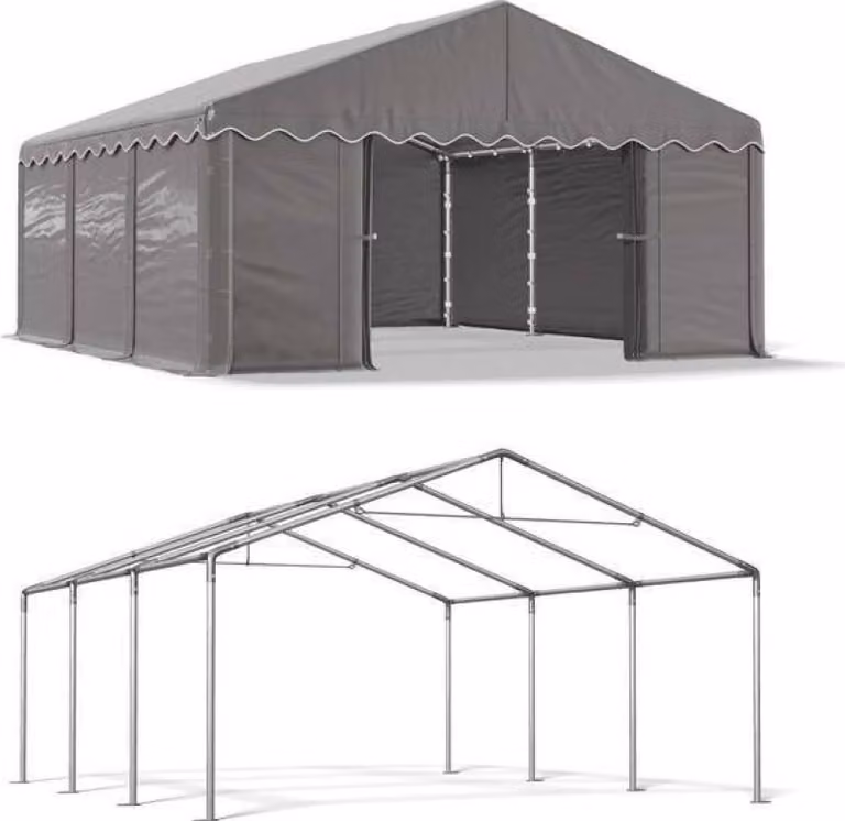 Tenda per riviste estive 5x6 Grigio SUMMER MPE