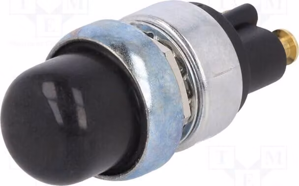 1 interruttore a pulsante, funzione: OFF-(ON), 60A/12VDC, grado di protezione IP40, modello A2-19-14-A1, marca Stard, posizione: 2