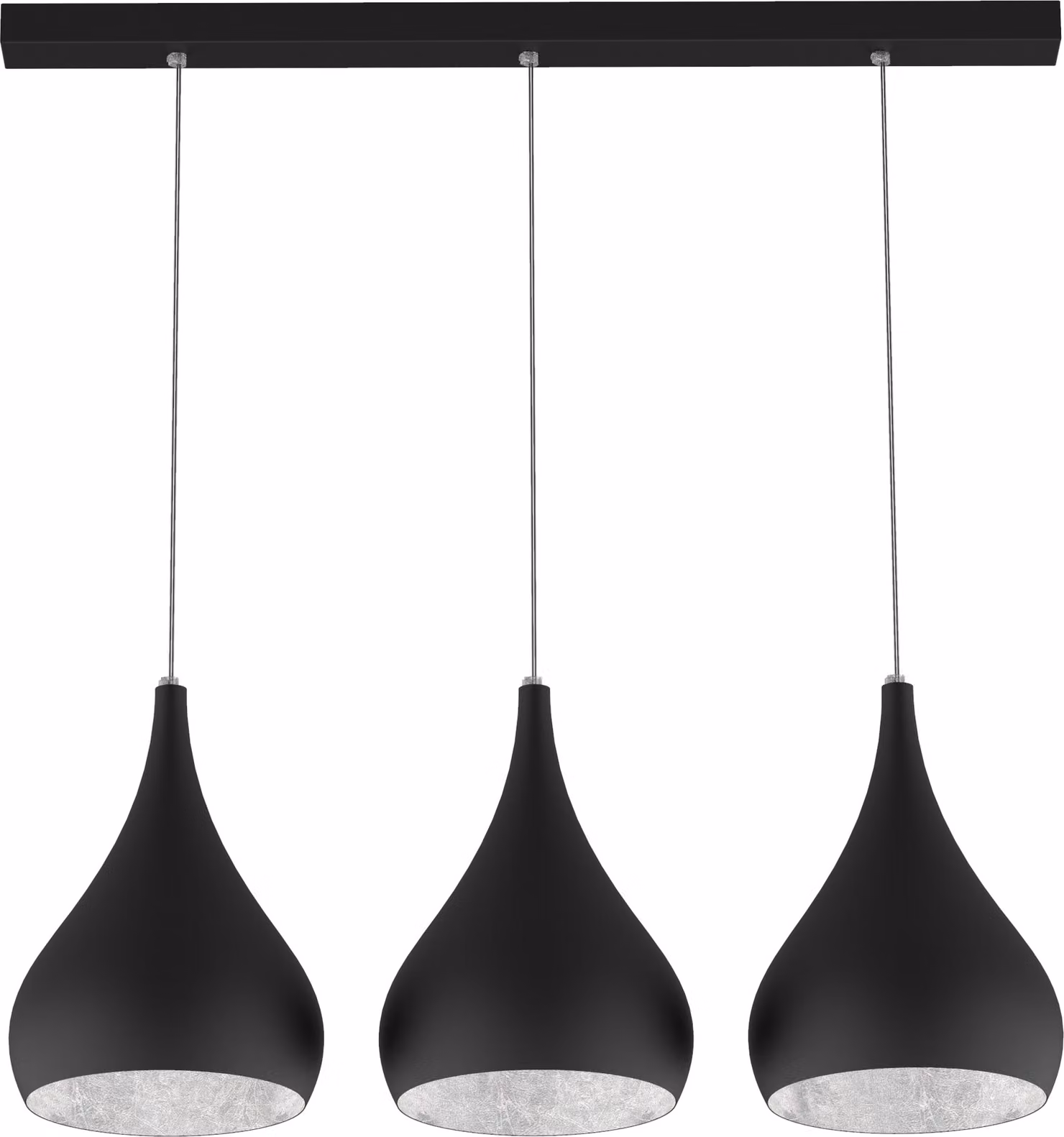 Lampada A Sospensione Calice Lineare X3 Foglie