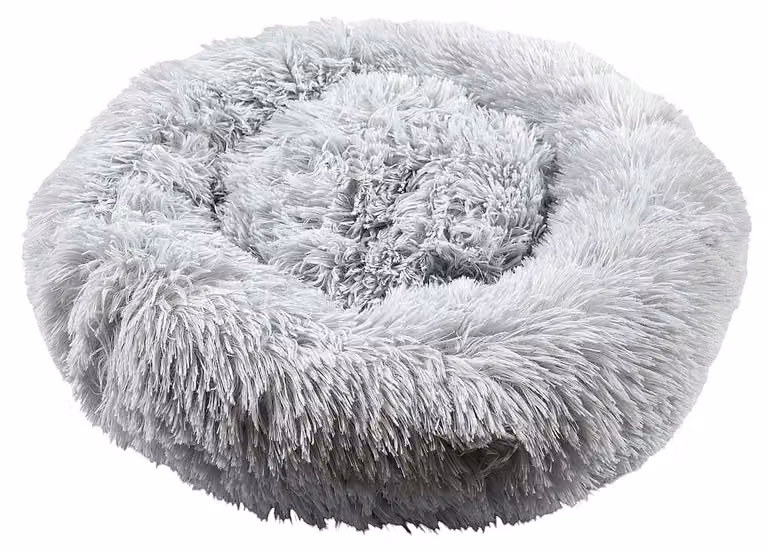 Cuccia a forma di ciambella - Diametro 50 cm - Morbida e calda - Adatta per cani di piccola taglia