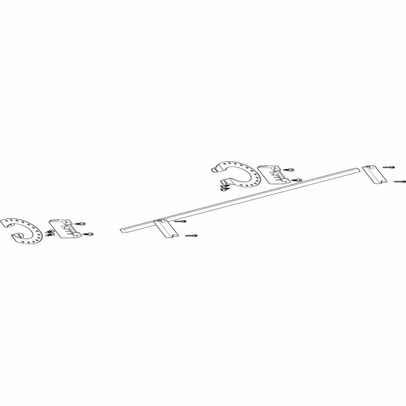 ABN Modulo per guide di raccolta 2FB/1RE N/PE con CU 12x10 mm, unipolare, inclinazione 27°, profilo MXSC21331