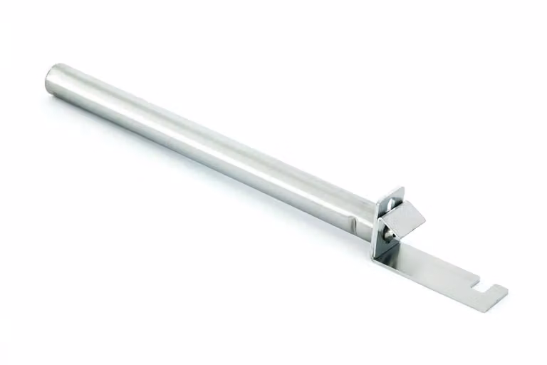 Pinza regolabile in acciaio inox per teglie, lunghezza 39,5cm