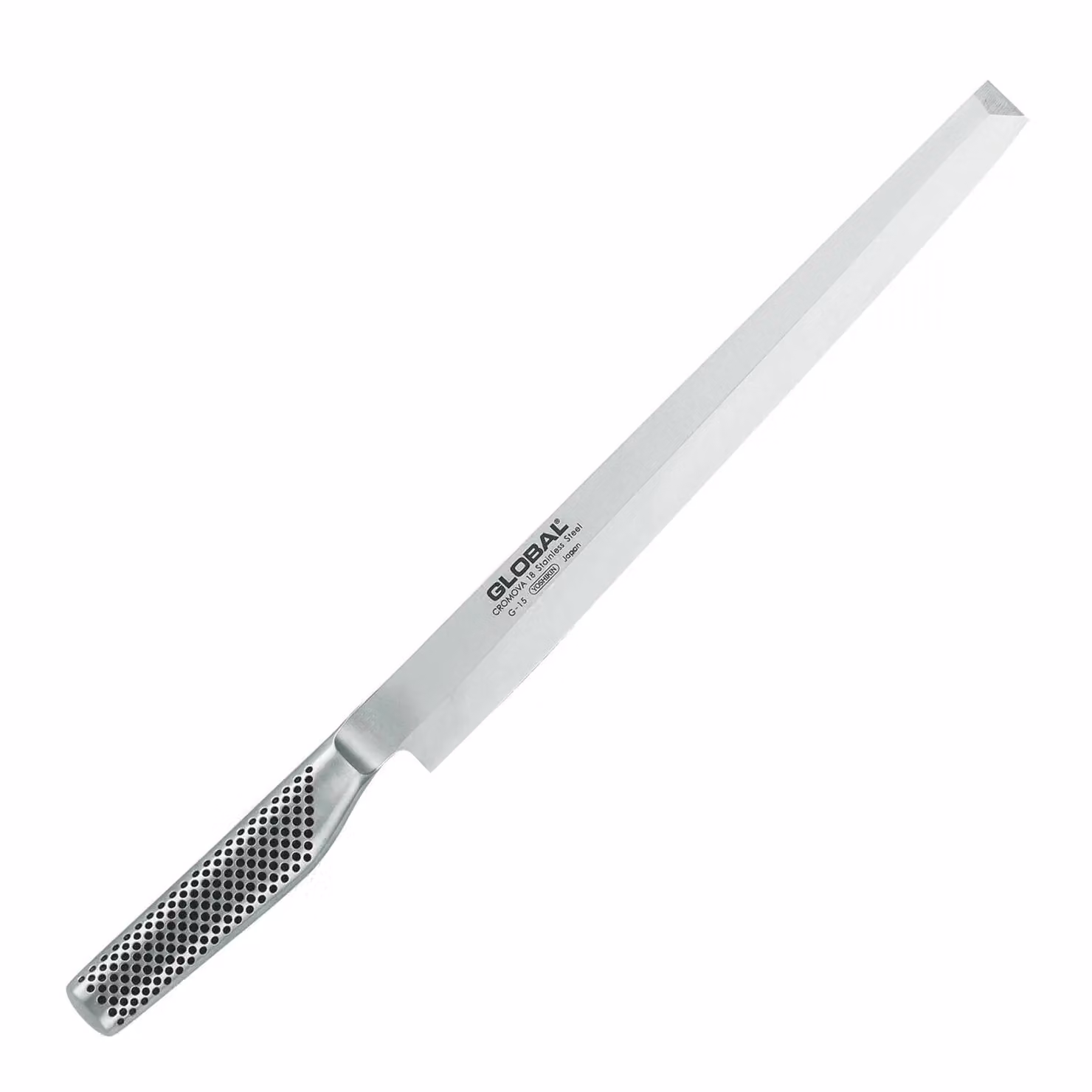 Coltello Tako Sashimi affilatura asimmetrica cm 30 serie G di Global per destrimani