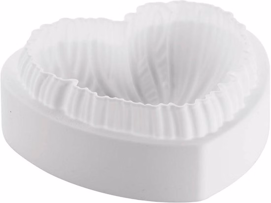 Azomor: stampo da forno in silicone a forma di cuore per dolci creativi e professionali