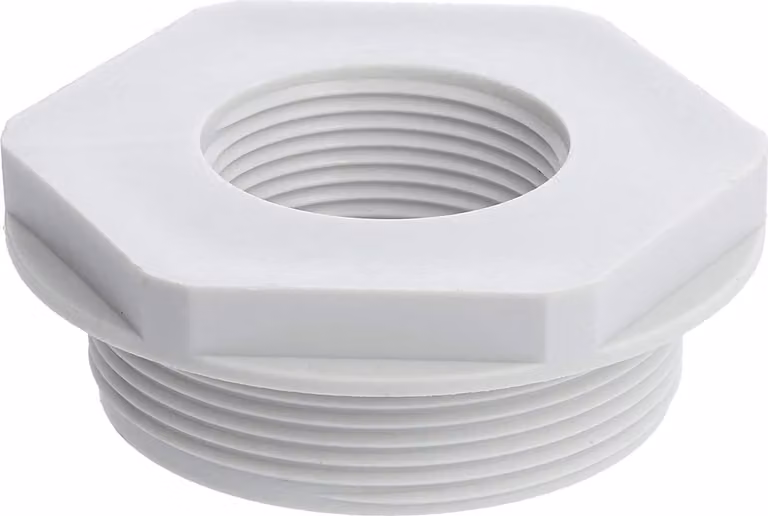 WISKA Riduttore PG/PG da PG36x1,588 a PG21x1,588 KRP-36 esagonale piatto in poliammide (PA) Filettatura di collegamento 14,0 mm - 1