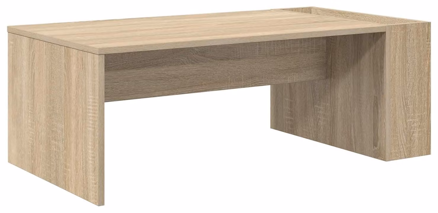 Tavolino da salotto moderno in legno di quercia Sonoma