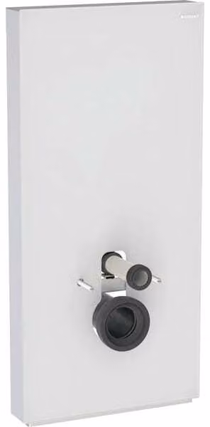 Geberit Monolith PLUS module sanitaire pour WC suspendu, 101 cm, entrée deau latérale, avec tubulure de raccordement, 131.222.TD.7, 131.222.TD.7