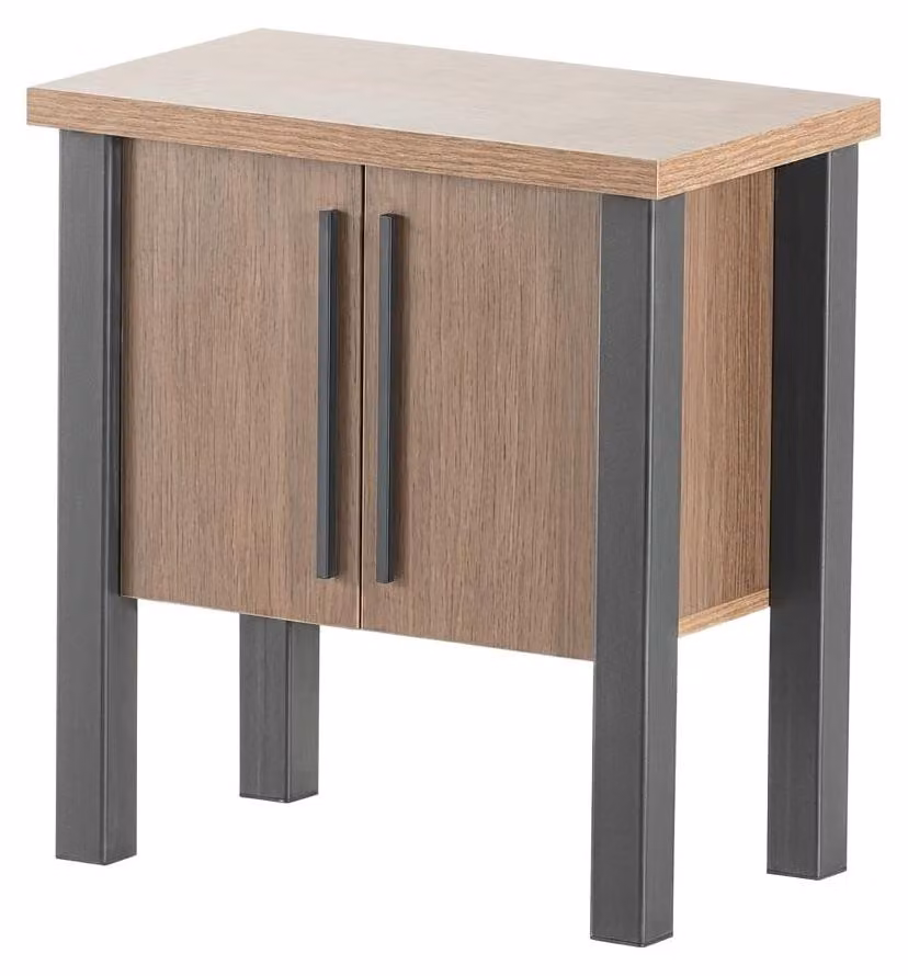 Tavolino ausiliario, stile moderno, design ricercato, beige, mobili da ufficio, minimalismo