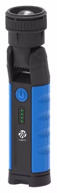 Lampada portatile TECH IP65 IK08 con batteria ricaricabile, lampada da lavoro e lampada di ispezione