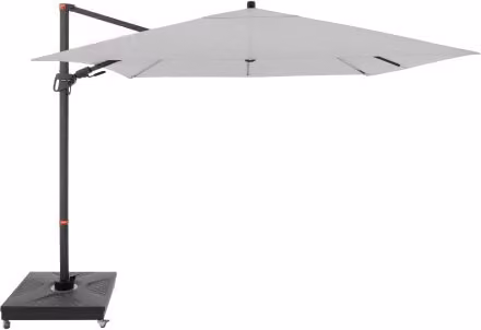 Doppler myZone 280 x 280 cm - ombrellone da giardino orientabile con asta laterale: motivo del tessuto - 827