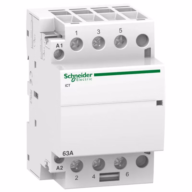 Contattore da installazione Schneider Electric iCT 63 A 3S 220/240 V 60 Hz A9C20663