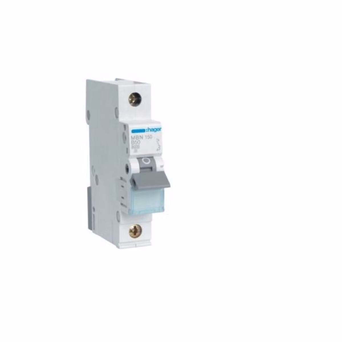 Interruttore automatico Hager 1 polo B-50A, 6kA MBN150