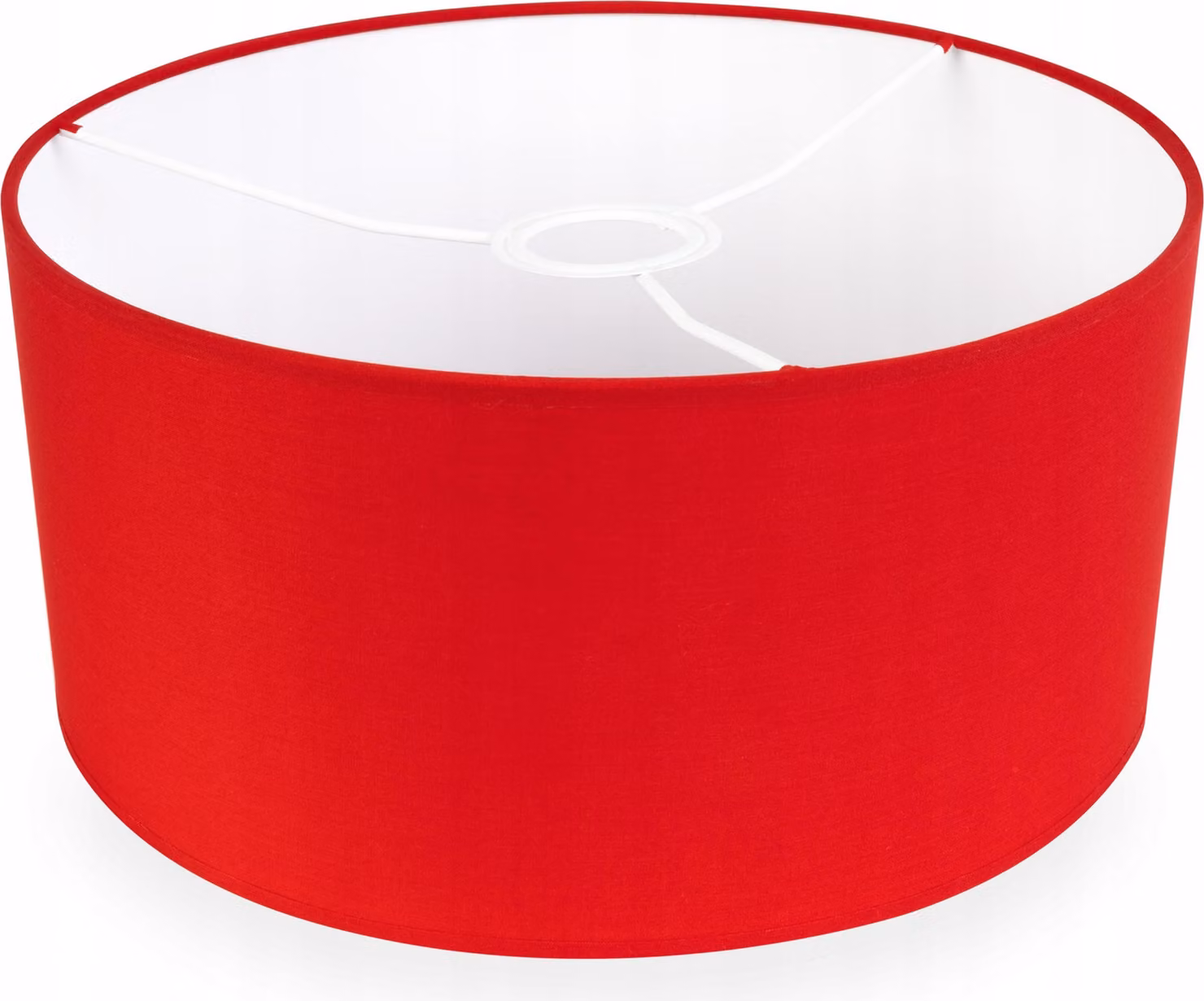 Paralume Per Lampada Da Tavolo Rosso 40 Cm
