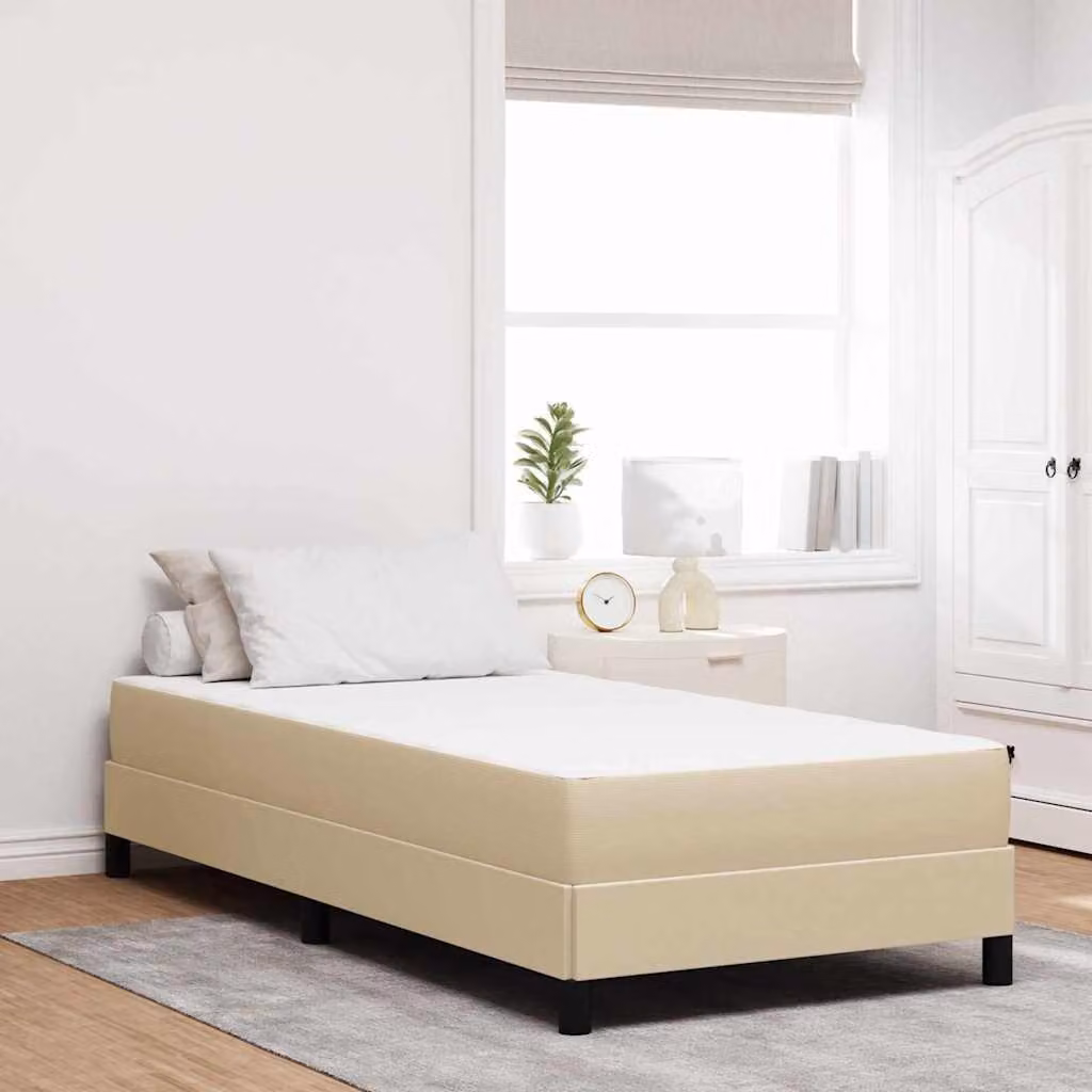 Maison Exclusive - Materasso letto con materasso Salvia 90 x 190 cm Tessuto