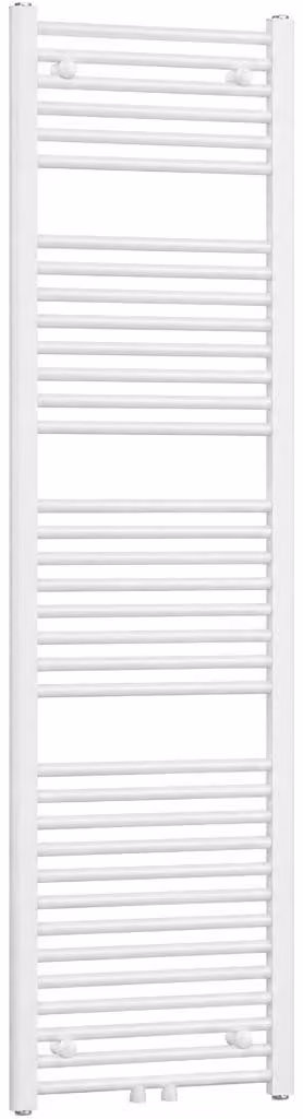 Radiatore da bagno Benito - attacco centrale da 50 mm / laterale - 703 W - bianco lucido - 1700x450 mm