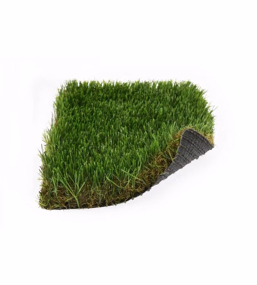 Prato Artificiale 2x4m 40mm H - Rotolo Realistico per Giardini e Spazi Verdi