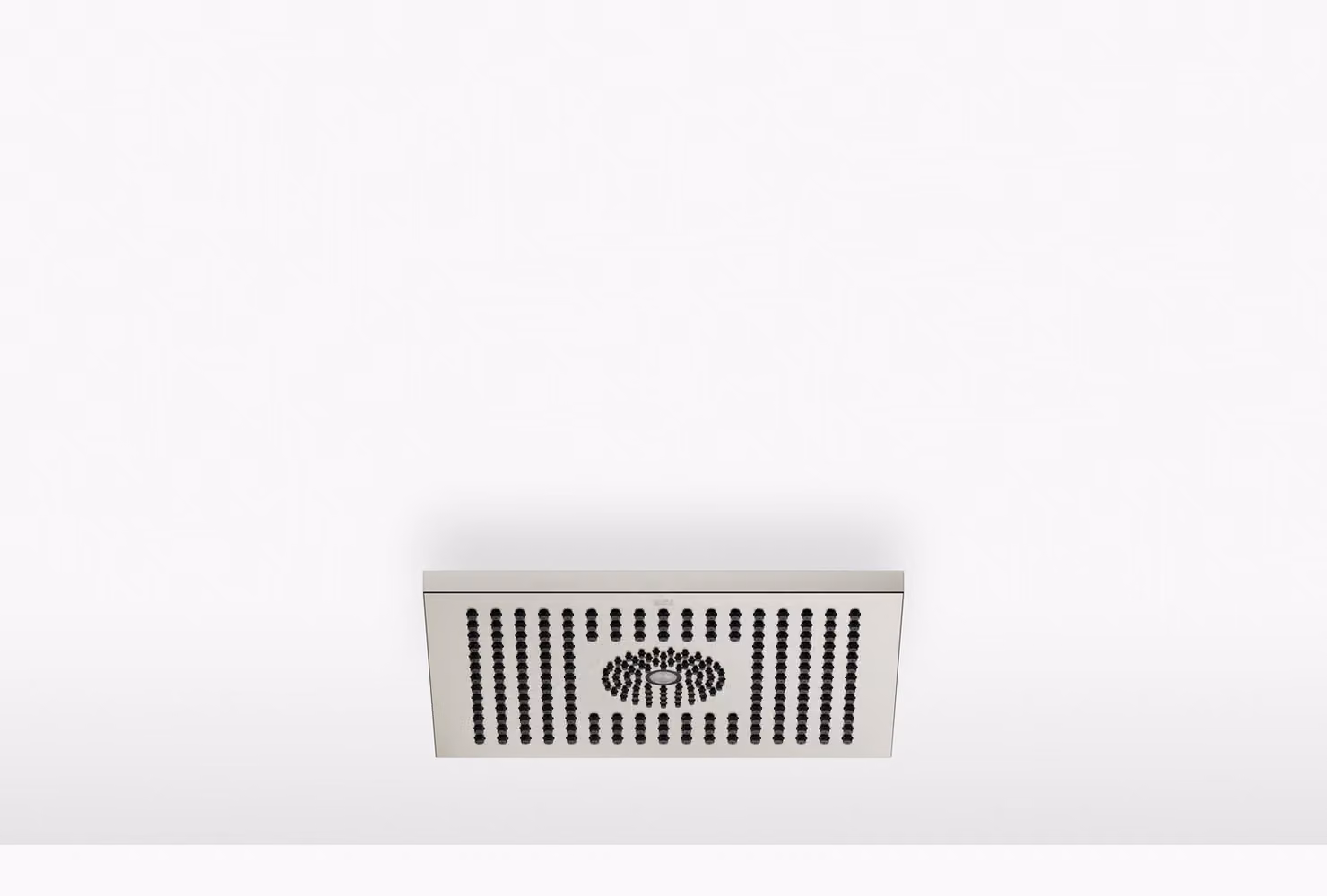 Douche de pluie Dornbracht pour fixation au plafond, avec éclairage LED, carrée, 300x240mm, 28042980-06, 28042980-06