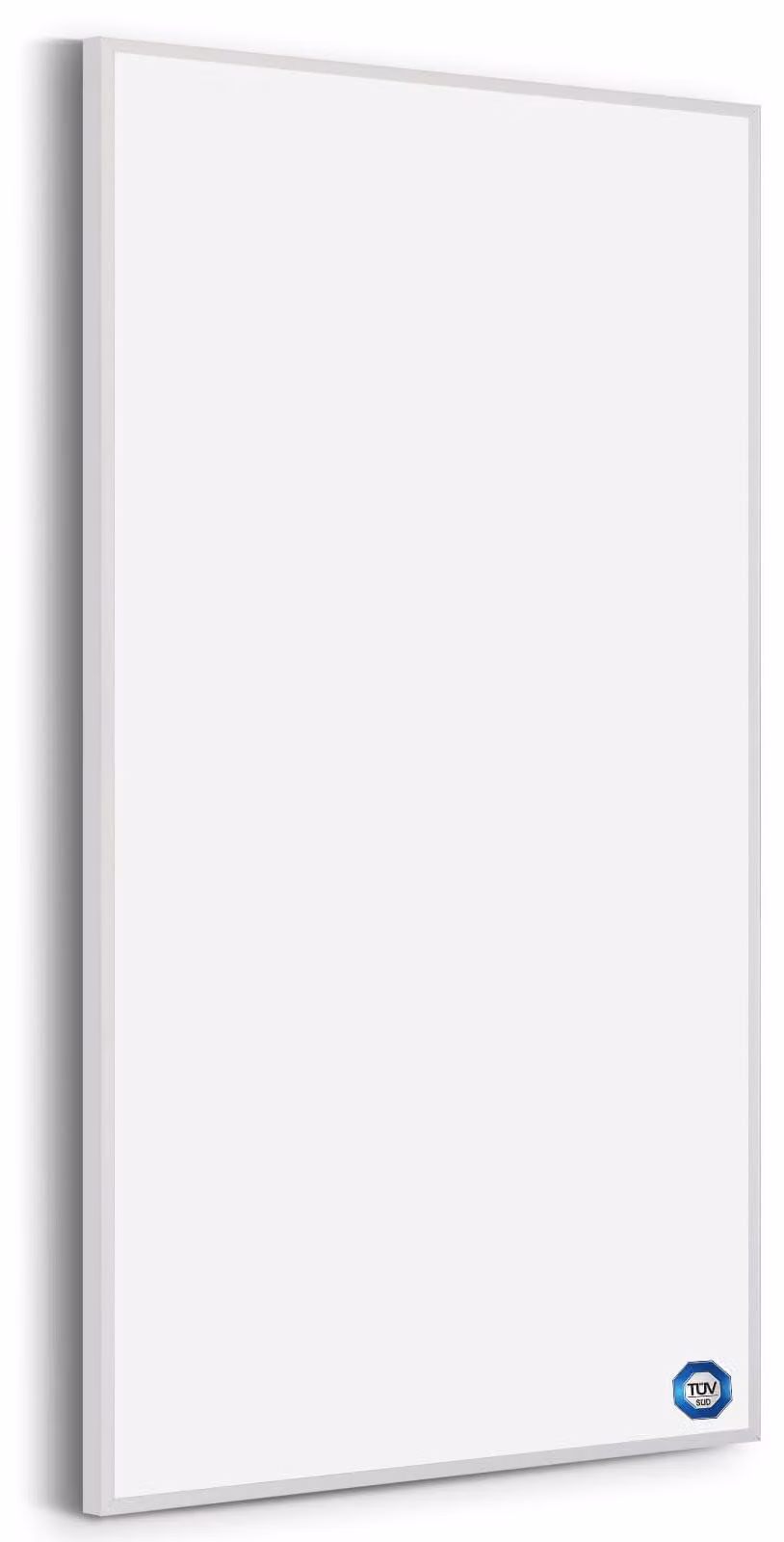 Riscaldamento a infrarossi da parete - Potenza: 1000 W - Stufa elettrica - Adatto per ambienti da 10-15 m² - Colore: bianco