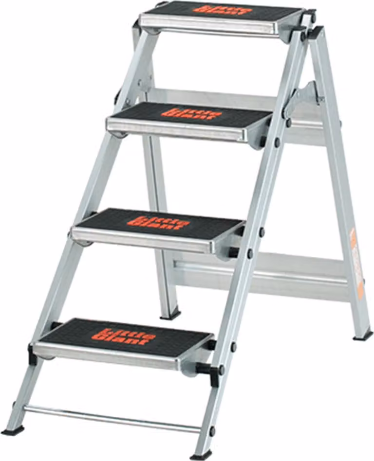 Scala pieghevole Little Giant Safety Step a 4 gradini