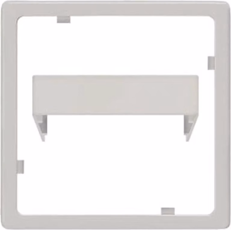 Siemens DELTA i-system Telaio adattatore, bianco titanio, per rilevatore di movimento, 5TC158x, 1 pz.