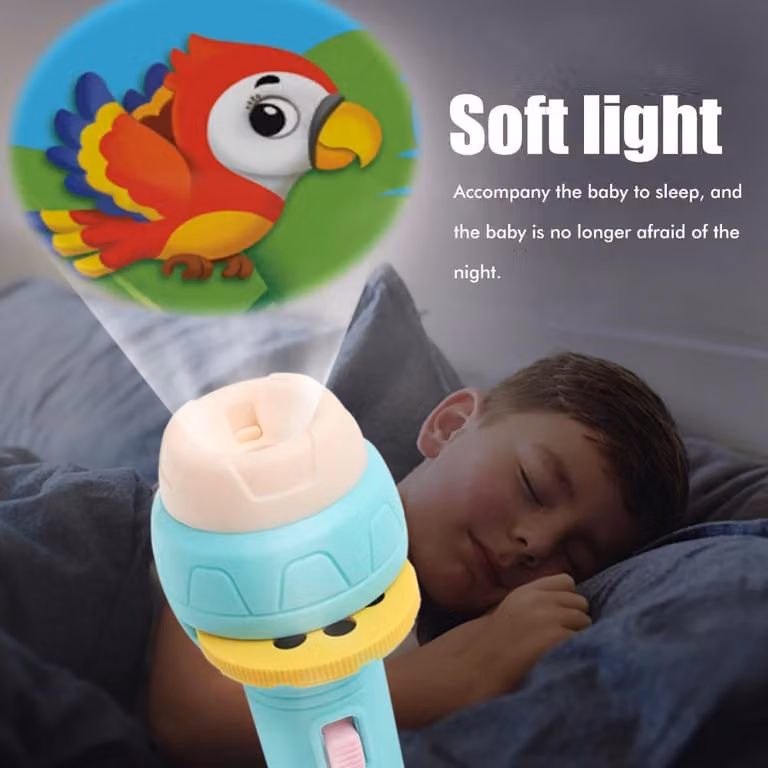 3 pezzi proiettore diapositive torcia proiezione illuminazione storia lampada educativo apprendimento giocattolo notte per bambini ragazzi ragazze