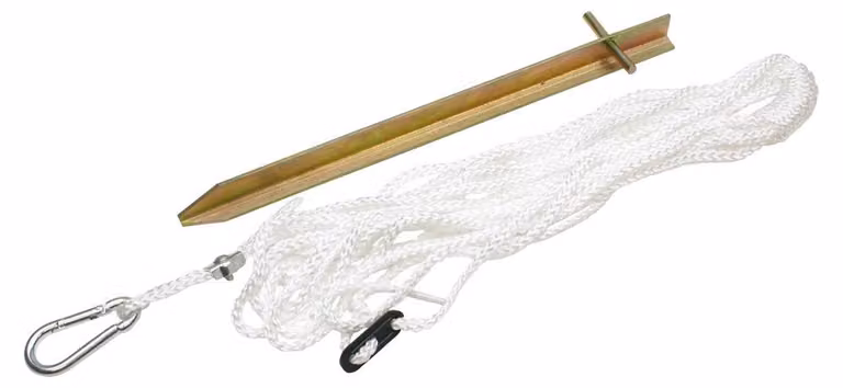 Kit di fissaggio Dönges per treppiedi (picchetti per la protezione contro le tempeste, antivento)