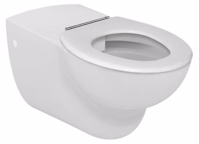 Ideal Standard Contour 21+: vaso WC sospeso senza brida, con tecnologia SmartGuard
