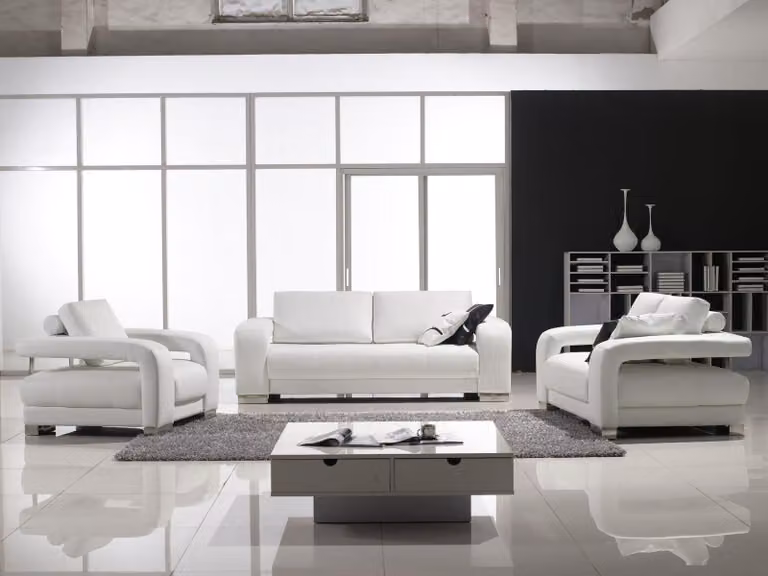 Sofagarnitur Design Couchen Polster Leder 311 Sitzer Garnituren Set Leder Sofas