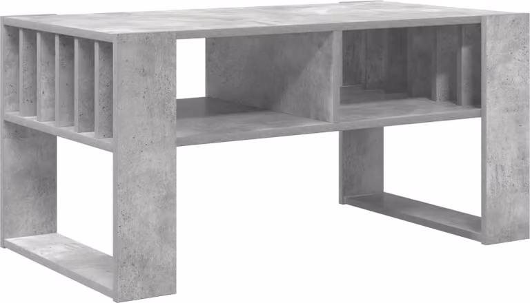 Tavolino da salotto Grigio cemento 92 x 49,5 x 45 cm
