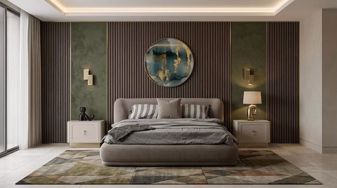Due comodini, stile moderno, colore grigio, per la camera da letto, confortevoli e pratici