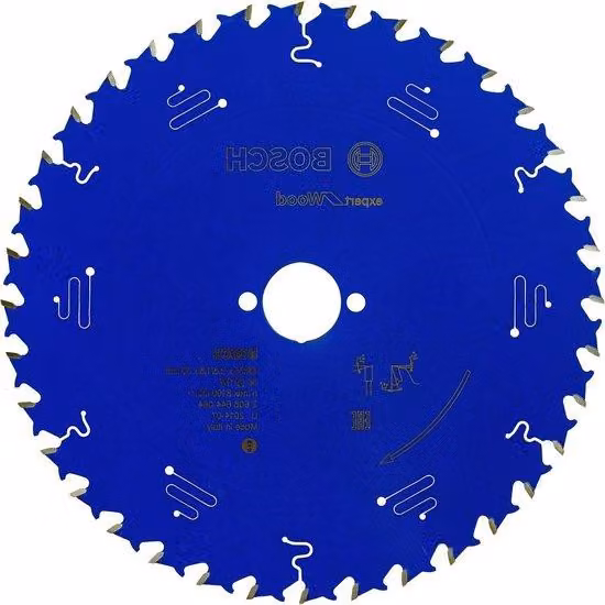 Lama a cucchiaio in legno per sega circolare - 235 x 30 x 28 mm, realizzata con la massima precisione