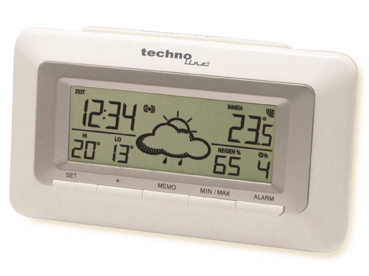 Stazione meteo wireless WD-1080 di TechnoLine, con supporto satellitare