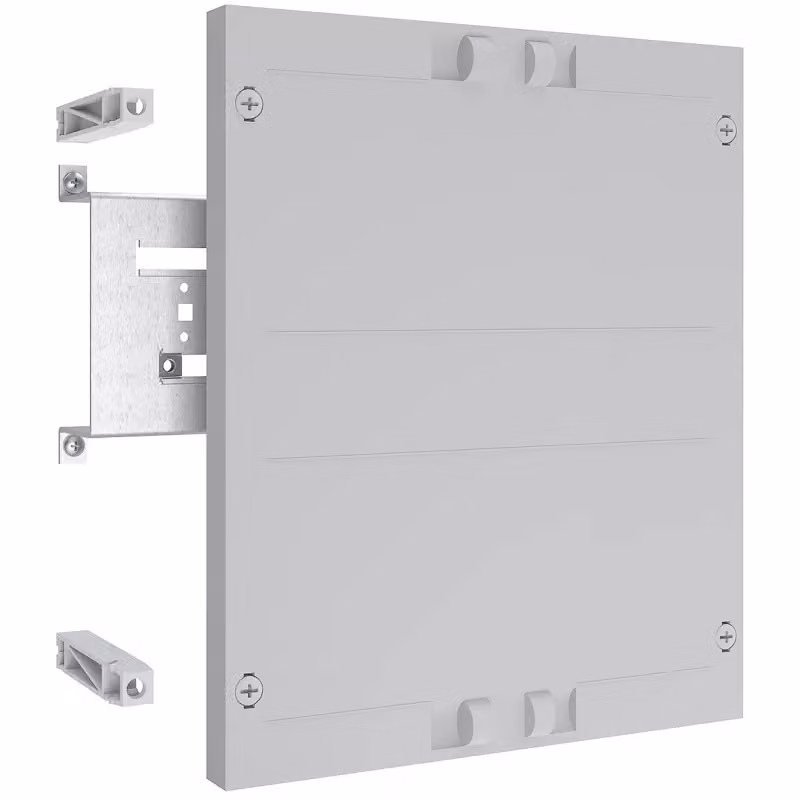 Modulo ABN profondo LxA: 250x300 mm Traversa di montaggio max, 2 sezionatori NH00 MT12309