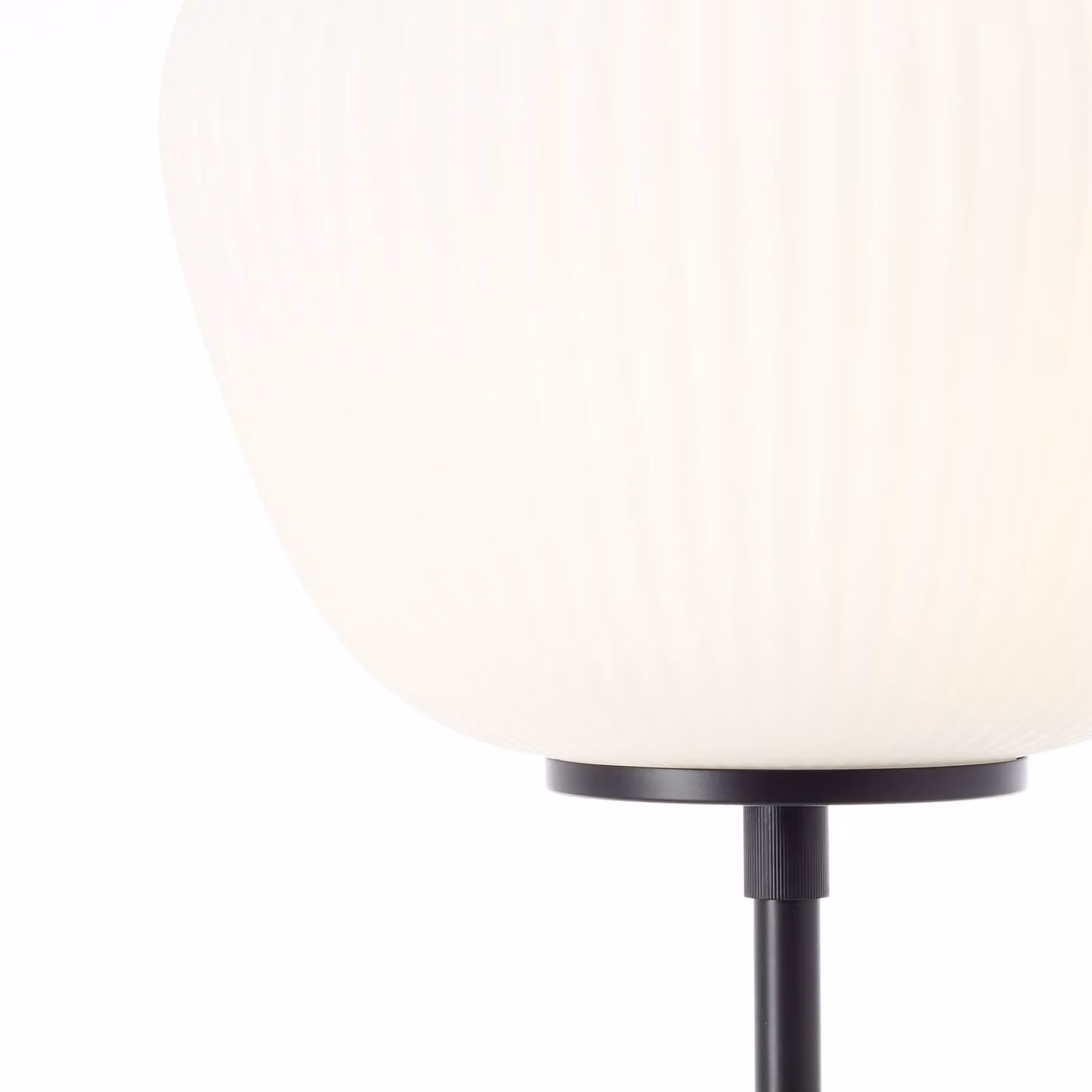 Brilliant Lampada da terra Kaizen, Bianco / Opale, Soggiorno / Sala da pranzo, Metallo, Lampada da terra
