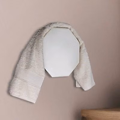 Scaldasalviette elettrico Nazca in ceramica e metallo bianco opaco, Altezza: 29,5 cm, 70W