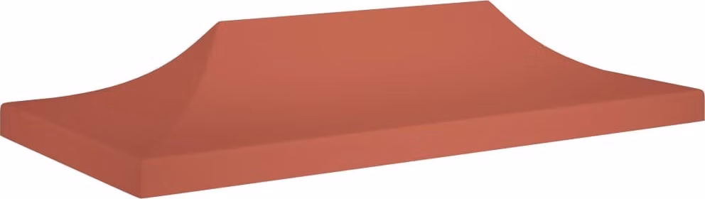 Maison Exclusive - Telo per tendone da festa 6x3 m, rosso terracotta, 270 g/m²