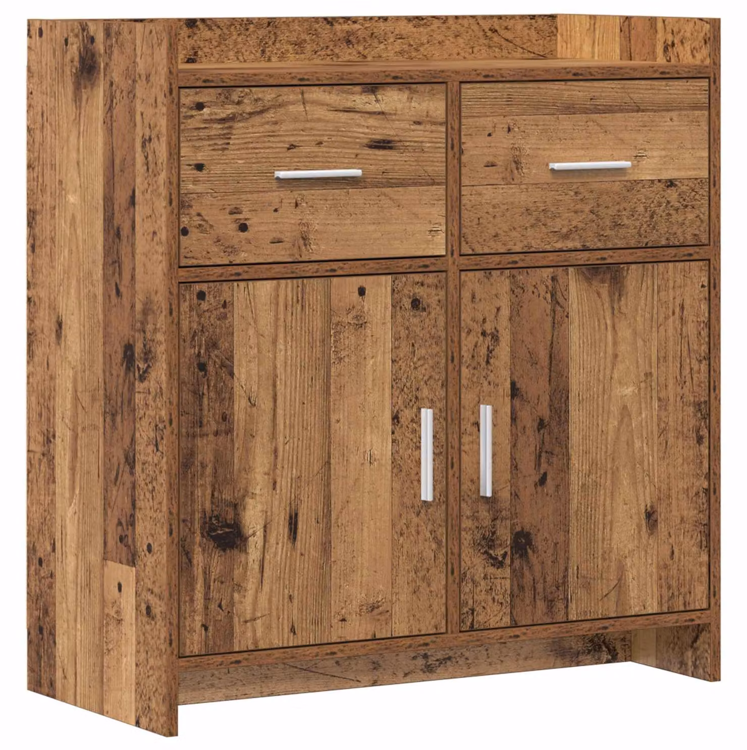 Mobiletto servitore in legno massello, 75 x 36 x 80 cm, realizzato in legno composito