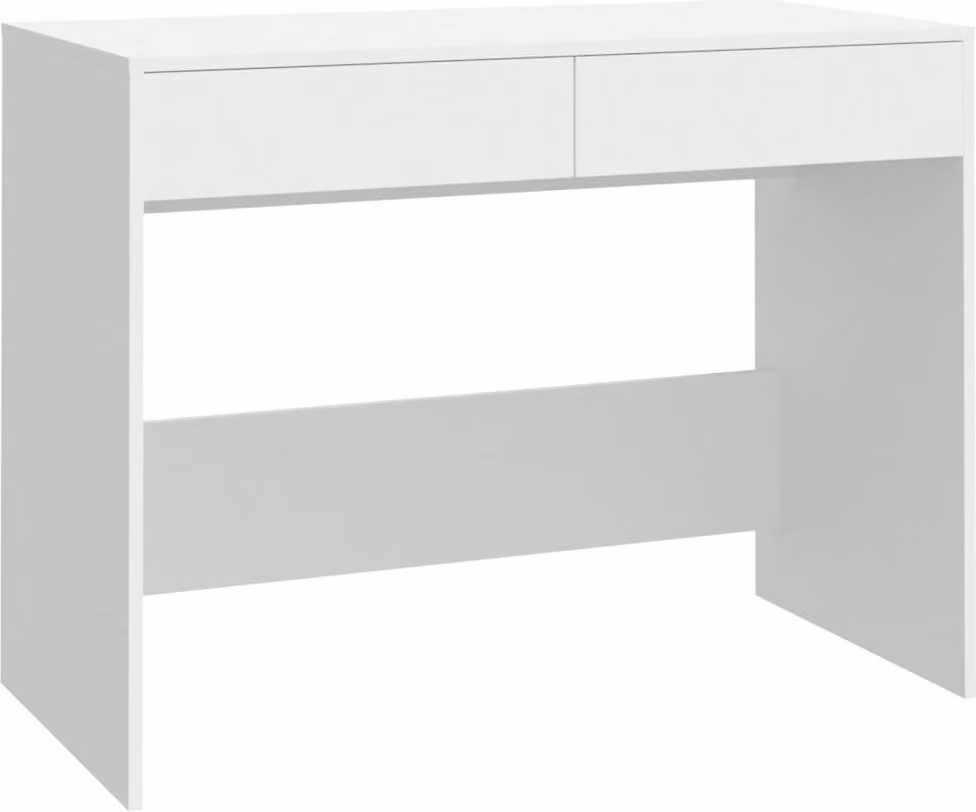 Scrivania Bianca 101x50x76,5 cm in Truciolato