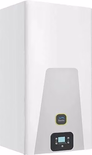 Caldaia a Condensazione Savio InoxDens Moon Fast 30 S A+ Metano/Gpl in Acciaio con Kit Scarico Fumi e Controllo via App/Wi-Fi
