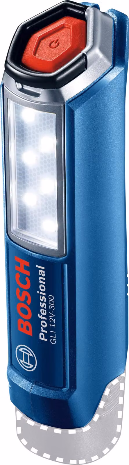 Lampada a batteria Bosch, GLI 12V-300, 1 pz.