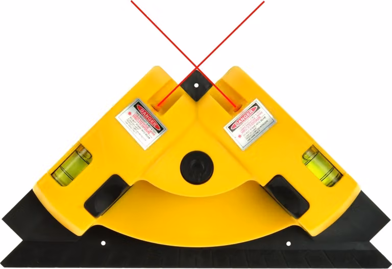Livella laser per piastrelle GEKO Cross G03315