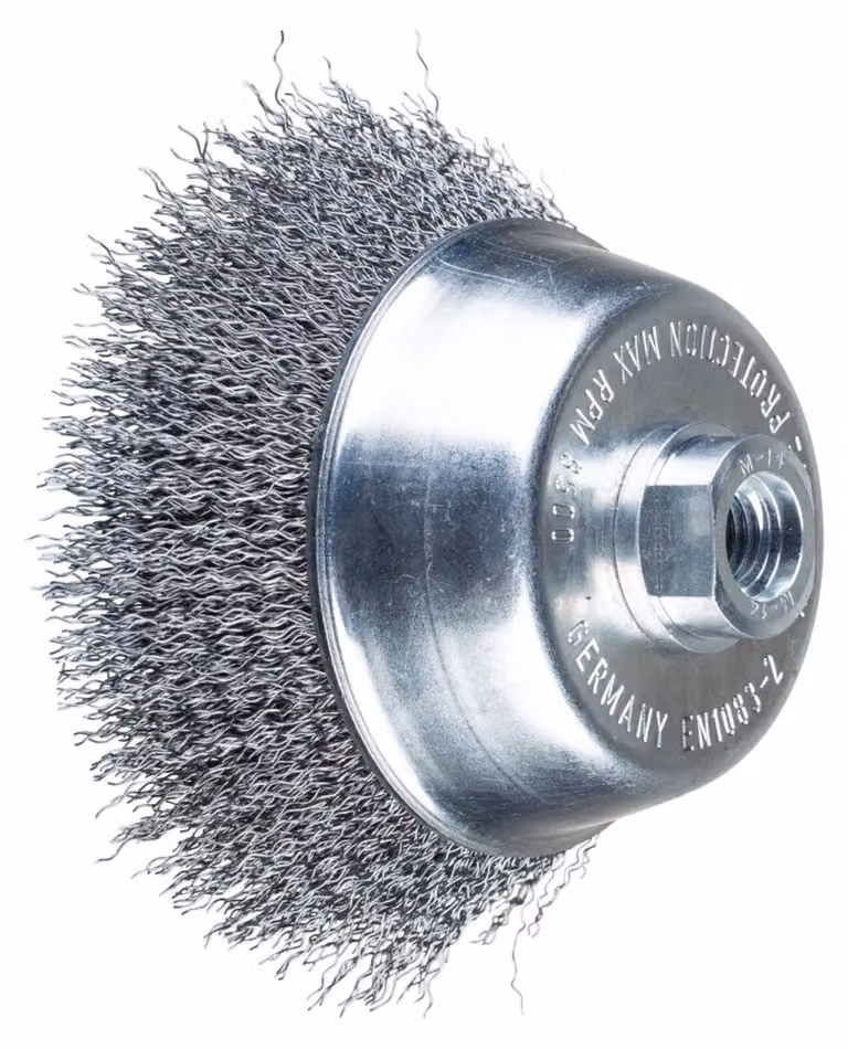 PFERD TOOLS spazzola a tazza non annodata TBU M14 filo d'acciaio per smerigliatrice angolare