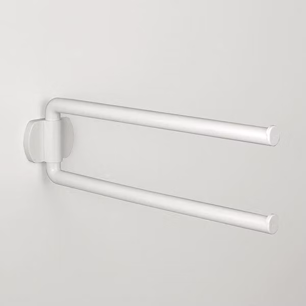 pba 01 Portasciugamani, a due bracci, in nylon, 500x155 mm